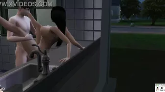 Sex on kitchen the sims