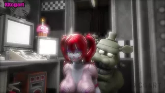 FNAF - Circus Baby xx Zombie Freddy (2/3) Amazing sex