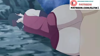 Uchiha Sarada Hot Fucking In Forest And Anal Creampie | Naruto Hentai 4k 60fps