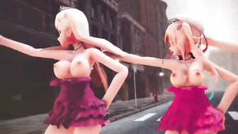 Mmd R-18 Anime Girls Sexy Dancing Clip 367