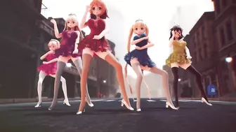 Mmd R-18 Anime Girls Sexy Dancing Clip 367