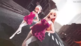 Mmd R-18 Anime Girls Sexy Dancing Clip 367