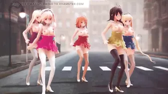 Mmd R-18 Anime Girls Sexy Dancing Clip 367