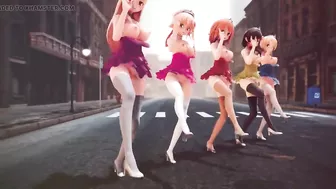 Mmd R-18 Anime Girls Sexy Dancing Clip 367