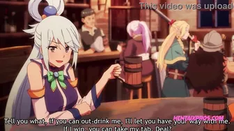 Step Brother wins drinking contest, Prize is Sis's Wet Pussy - UNCENSORED HENTAI