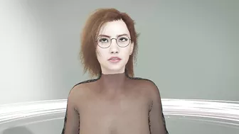 Simulation Grows and Transforms Nerdy Woman into Bimbo