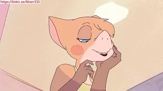 Lesbian Futa Furry hentai animation