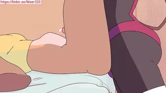 Lesbian Futa Furry hentai animation