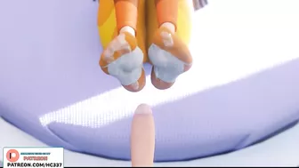 TRACER FOOTJOB HENTAI STORY ANIMATION OVERWATCH 4K 60FPS