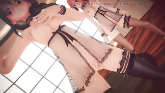 Mmd R-18 Anime Girls Sexy Dancing Clip 18