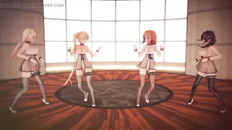 Mmd R-18 Anime Girls Sexy Dancing Clip 18