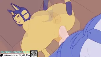 Hottest Ankha did an Amazing Creampie to Worker - Ankha Furry Hentai 60 FPS