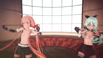 Mmd R-18 Anime Girls Sexy Dancing clip 6