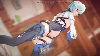 Mmd R-18 Anime Girls Sexy Dancing clip 15