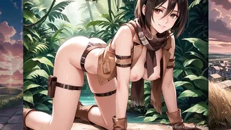 Mikasa in the tropical jungle | Fan Story by AiGody