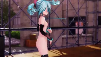 Hatsune Miku Strip Concert MMD