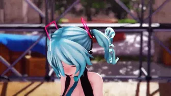 Hatsune Miku Strip Concert MMD