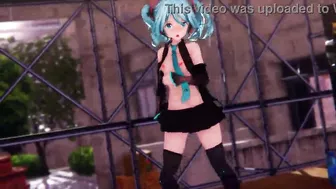 Hatsune Miku Strip Concert MMD