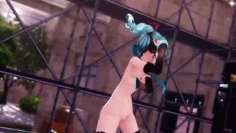 Hatsune Miku Strip Concert MMD