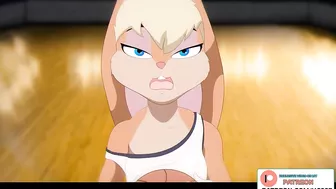 LOLA BUNNY AND BACETBALL TEAM HEVE SOME FUN | FURRY HENTAI 4K 60FPS