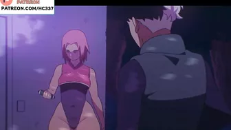 SAKURA AND KONOHA SCROLL HENTAI STORY | ANIMATED NARUTO HENTAI