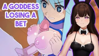 magic show gone a little too far? goddess Aqua sucks some serious dick. Konosuba Aqua HENTAI