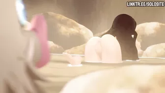 Nezuko getting fucked in the ass at demon slayer hotspring