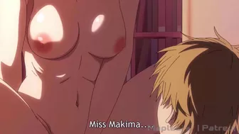 Maki gave denji a good time for listening to her -CHAINSAWMAN