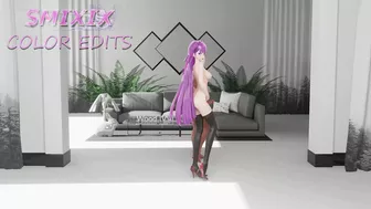 Raiden Mei Dance and Sex Hentai Honkai Impact Nude Expectation Mmd 3D Pink Hair Color Edit Smixix