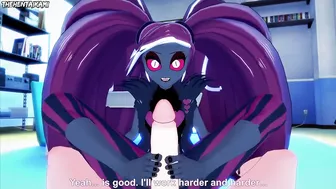 Velvette from Hazbin Hotel Gives You A Footjob Hentai POV