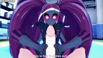 Velvette from Hazbin Hotel Gives You A Footjob Hentai POV