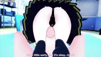 Astolfo from Fate/Apocrypha Gives You A Footjob Hentai POV