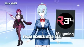 Kafka huge ass STAR RAILED by big cock. Honkai STAR RAIL Hentai