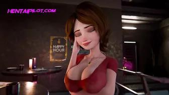 3D Fantasy Aunt Cass Seduced By Massive Dick - Animation