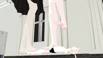 Giantess Kaguya and Lucy Trample