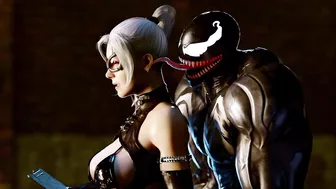 Venom Caught A Black Cat