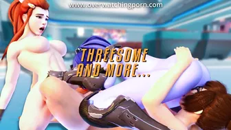 Overwatch futa hentai game parody