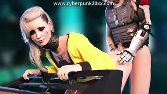 Cyberpunk 2077 horny sex hentai game