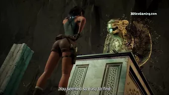 Lara Croft Walking Into A Trap - No Escape Without Rough Sex - Exclusive Gameplay