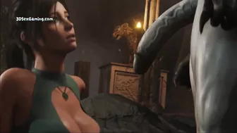 Lara Croft Walking Into A Trap - No Escape Without Rough Sex - Exclusive Gameplay