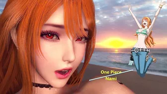 One Piece - Nami × Sunset Beach - Lite Version