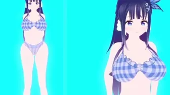 Aoi Nabi 蒼彩なび Summertime Bikini Outfit 3D Beach Outfit コイカツ!