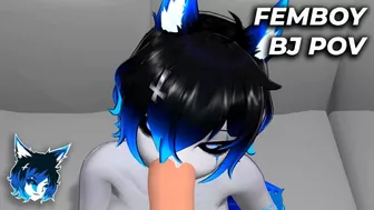 VRCHAT POV FEMBOY FACEFUCKING [RileyZenko]