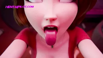 Cass And Best Friend Fucking A Massive Cock - 3D Animation