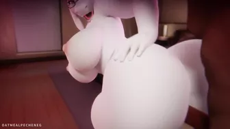 Sexy Furry MILF Toriel Having Fun