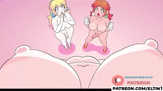 Rosalina Uses Her Magic Wand To Entertain Girls With Blowjob And Anal - Best Futa Hentai Story 4k