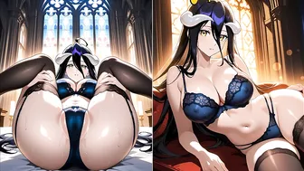 Albedo: The insatiable succubus of Nazarick ignites her dirty fantasies