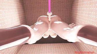 Anal machine futa breast expansion growth (3d animation)