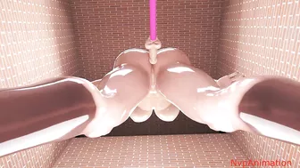 Anal machine futa breast expansion growth (3d animation)