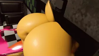 Chica is stuck in venting on a purpose